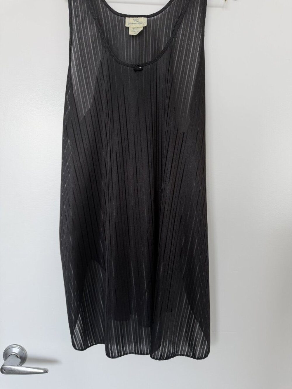 Undercover Wear Sheer Black Babydoll Nightie 3X